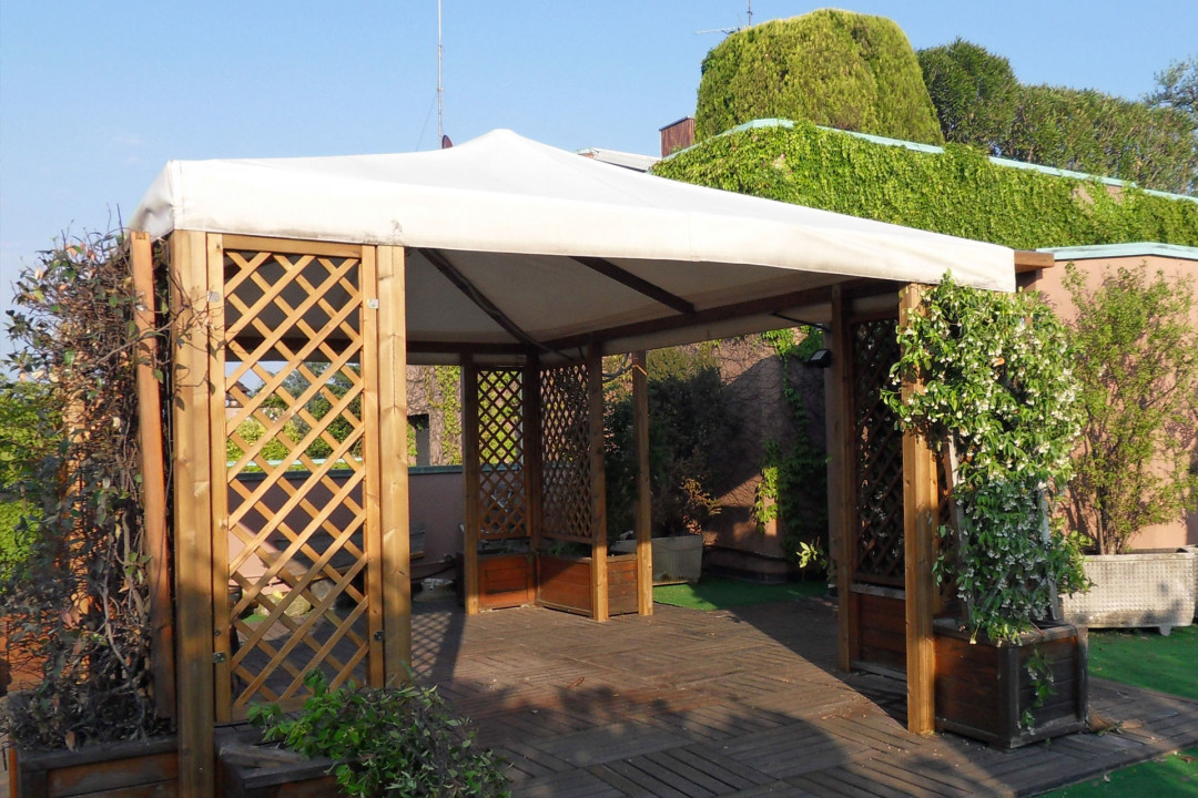 Gazebo e schermature in legno